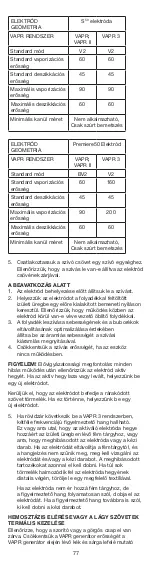 Preview for 77 page of Johnson & Johnson DePuy Mitek VAPR 3.5 mm 90 Instructions For Use Manual