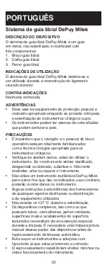 Preview for 34 page of Johnson & Johnson DePuy Synthes Mitek Tibial Guide Manual