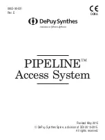 Preview for 1 page of Johnson & Johnson DePuy Synthes PIPELINE Access System Manual