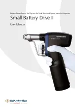 Предварительный просмотр 1 страницы Johnson & Johnson DePuy Synthes Small Battery Drive II User Manual