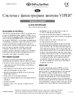 Preview for 13 page of Johnson & Johnson DePuy Synthes VIPER System Instructions For Use Manual