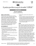 Preview for 39 page of Johnson & Johnson DePuy Synthes VIPER System Instructions For Use Manual