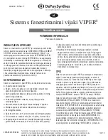 Preview for 259 page of Johnson & Johnson DePuy Synthes VIPER System Instructions For Use Manual