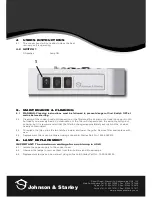 Предварительный просмотр 4 страницы Johnson & Starley CHW-1 Installation & User'S Instructions