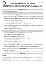 Предварительный просмотр 1 страницы Johnson & Starley Dryflow S25 Series Operation, Installation, Commissioning & Servicing Instructions