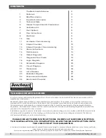 Предварительный просмотр 2 страницы Johnson & Starley ECONOMAIRE 32 Installation, Commissioning & Servicing Instructions