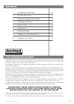 Preview for 2 page of Johnson & Starley HI-SPEC J25SCA User Instructions