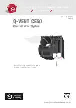 Johnson & Starley Q-VENT CE50 Installation, Commissioning & Servicing Instructions preview