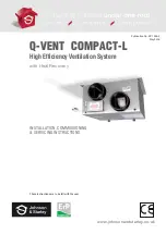 Johnson & Starley Q-VENT COMPACT-L Installation, Commissioning & Servicing Instructions preview