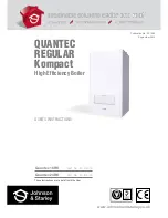 Johnson & Starley Quantec 16RK User Instructions preview