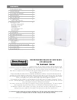 Предварительный просмотр 2 страницы Johnson & Starley Quantec 24S User Instructions