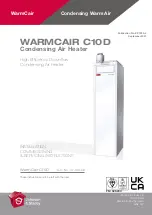 Johnson & Starley WARMCAIR C10D Instructions Manual предпросмотр