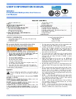 Предварительный просмотр 1 страницы Johnson Controls Unitary Products 33" Series User'S Information Manual