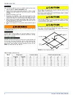 Предварительный просмотр 4 страницы Johnson Controls Unitary Products PHE4 Series Installation Manual