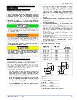 Предварительный просмотр 21 страницы Johnson Controls Unitary Products TM9X060B12MP11 Installation Manual