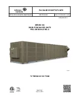 Preview for 1 page of Johnson Controls 100 Series Installation Operation & Maintenance