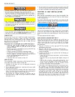 Preview for 2 page of Johnson Controls 16 Seer-AC6B Series Installation Manual