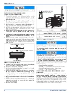 Preview for 4 page of Johnson Controls 22 SEER Installation Manual