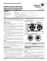 Preview for 1 page of Johnson Controls 2951JR Installation And Maintenance Instructions