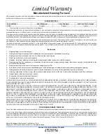 Preview for 6 page of Johnson Controls 33” Multi-position Gas Furnaces User'S Information Manual