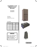 Johnson Controls AP18BX21 Installation And Maintenance Manual preview