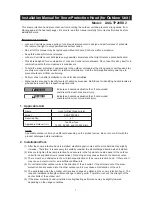 Preview for 1 page of Johnson Controls ASG-TP20RS2 Installation Manual