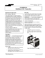 Johnson Controls CD-W00-00-0 Installation Instructions Manual preview