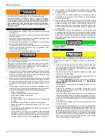 Preview for 2 page of Johnson Controls CM8M*MP Installation Manual