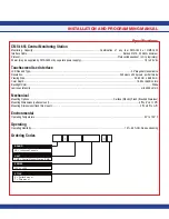 Preview for 3 page of Johnson Controls CMS-1655 Installation And Programming Manual