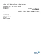 Preview for 21 page of Johnson Controls CMS-1655 Installation And Programming Manual