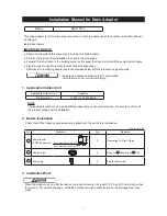 Johnson Controls DBS-TP10A Installation Manual preview