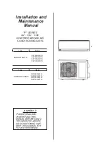 Preview for 1 page of Johnson Controls DCP09CSB11S Installation And Maintenance Manual