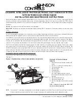 Johnson Controls DH300RPL Installation And Maintenance Instructions Manual preview