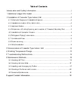 Preview for 3 page of Johnson Controls DHMW24NKB21S Owner'S Manual