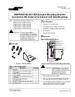 Johnson Controls DMPR-KS102 SD-1300 Installation Bulletin preview