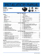 Johnson Controls DNQ024 Installation Manual preview