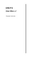 Предварительный просмотр 1 страницы Johnson Controls DRCPX User Manual