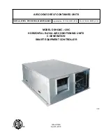 Preview for 1 page of Johnson Controls DSH024C Series Installation Operation & Maintenance