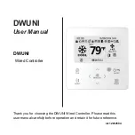 Предварительный просмотр 1 страницы Johnson Controls DWUNI User Manual