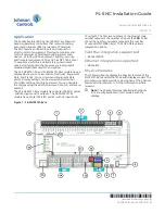 Предварительный просмотр 1 страницы Johnson Controls F4-SNC Installation Manual