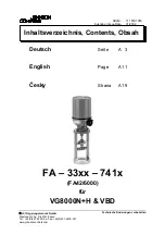 Предварительный просмотр 1 страницы Johnson Controls FA-33-741 Series Contents