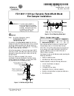 Johnson Controls FD-1300 Installation Manual preview