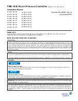 Предварительный просмотр 1 страницы Johnson Controls FMS-1655 Series Installation Manual