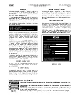 Preview for 3 page of Johnson Controls Frick 101 Installation, Operation And Maintenance Manual