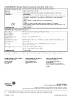 Preview for 10 page of Johnson Controls FX-WRZRMT10K-0 Installation Manual