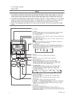 Предварительный просмотр 10 страницы Johnson Controls Hitachi C4IRK01 Operation Manual