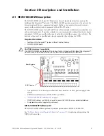 Preview for 9 page of Johnson Controls Intelligent Fire Integrator NION-16C48M Installation & Operation Manual