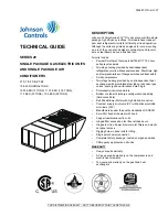 Preview for 1 page of Johnson Controls J 18 DJ Technical Manual