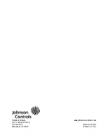 Предварительный просмотр 54 страницы Johnson Controls JWS-3 Installation And Operation Manual