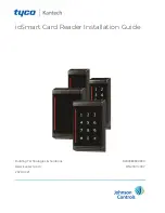 Johnson Controls Kantech tyco ioSmart Installation Manual preview